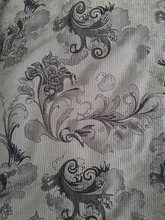 Men's hooded Paisley printed robe